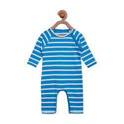 Baby Romper - Cotton Blue Baby Romper - Cotton Blue